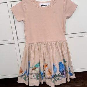 Bird Print Dress